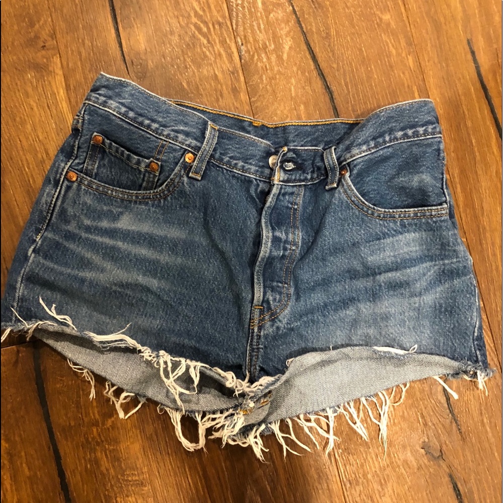 Levi denim shorts